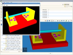 IDA-STEP Export to VRML - results displayed using gtklookat application